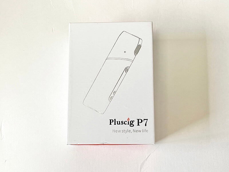 Pluscig,P7のパッケージの写真